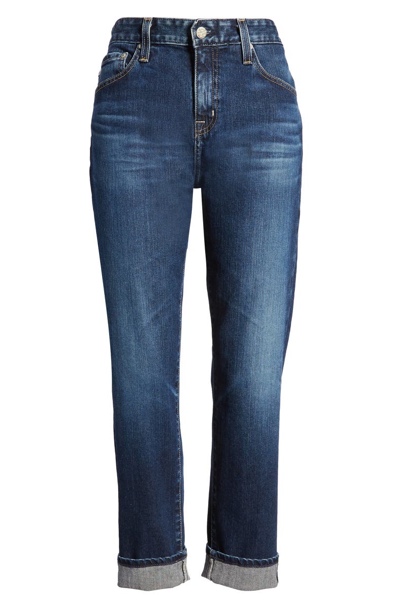 AG Ex-Boyfriend Slouchy Slim Jeans, Alternate, color, 7 Years Brixby