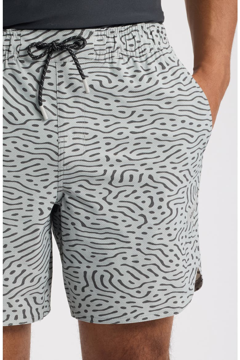 Luka HD 7-Inch Lined Performance Shorts, Alternate, color, MAZE CHARCOAL