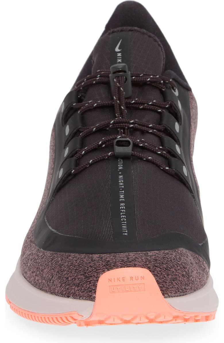 Nike Air Zoom Pegasus 35 Shield GS Water Repellent Running Shoe, Alternate, color,