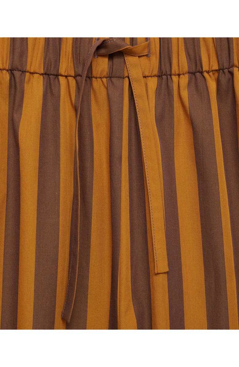 MANGO Stripe Cotton Pajama Pants, Alternate, color, 