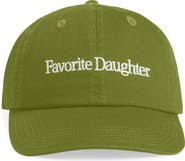 Favorite Daughter Classic Logo Cotton Twill Baseball Cap