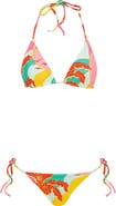 Maaji Tropical Breeze Balmy Reversible Bikini Top