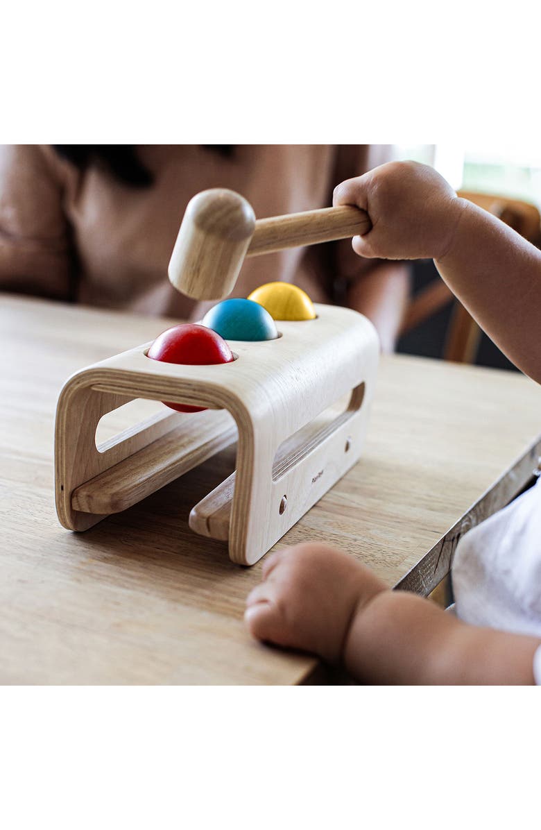 PlanToys<sup>®</sup> Hammer Balls Playset, Alternate, color, Assorted