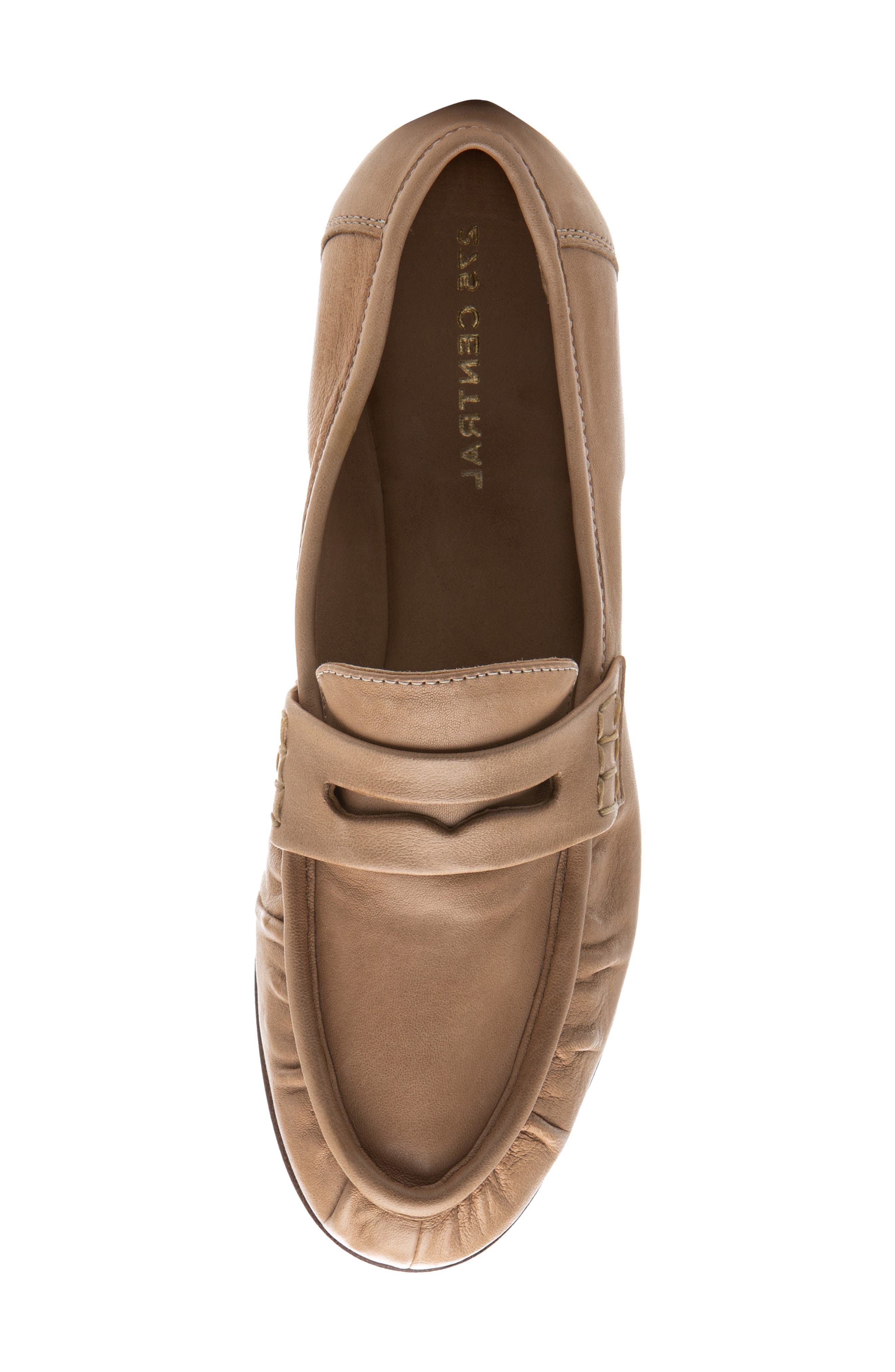Viola Penny Loafer, Alternate, color, COFFEE CREAM