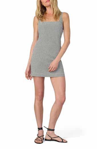 The Drew Gingham Cotton Minidress