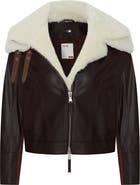 PCFG Double Collar Leather  Jacket
