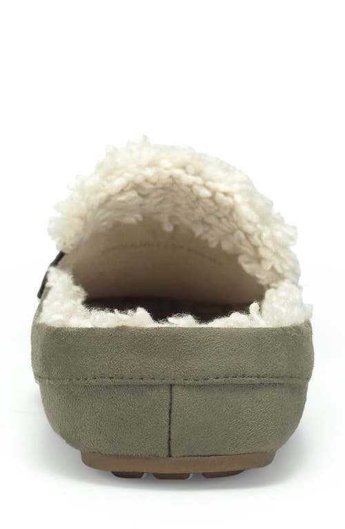 Aerosoles Dafina Faux Fur Mule In Green
