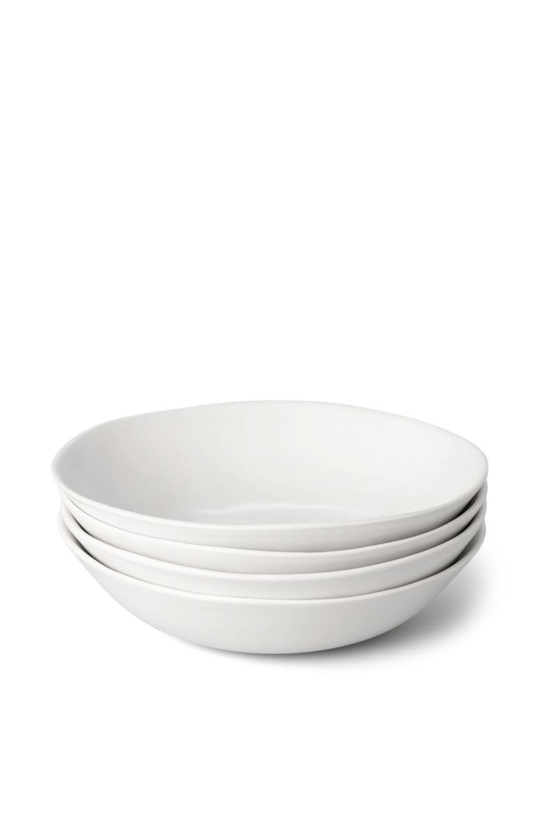 Fable Home Pasta Bowls, Main, color, Cloud White
