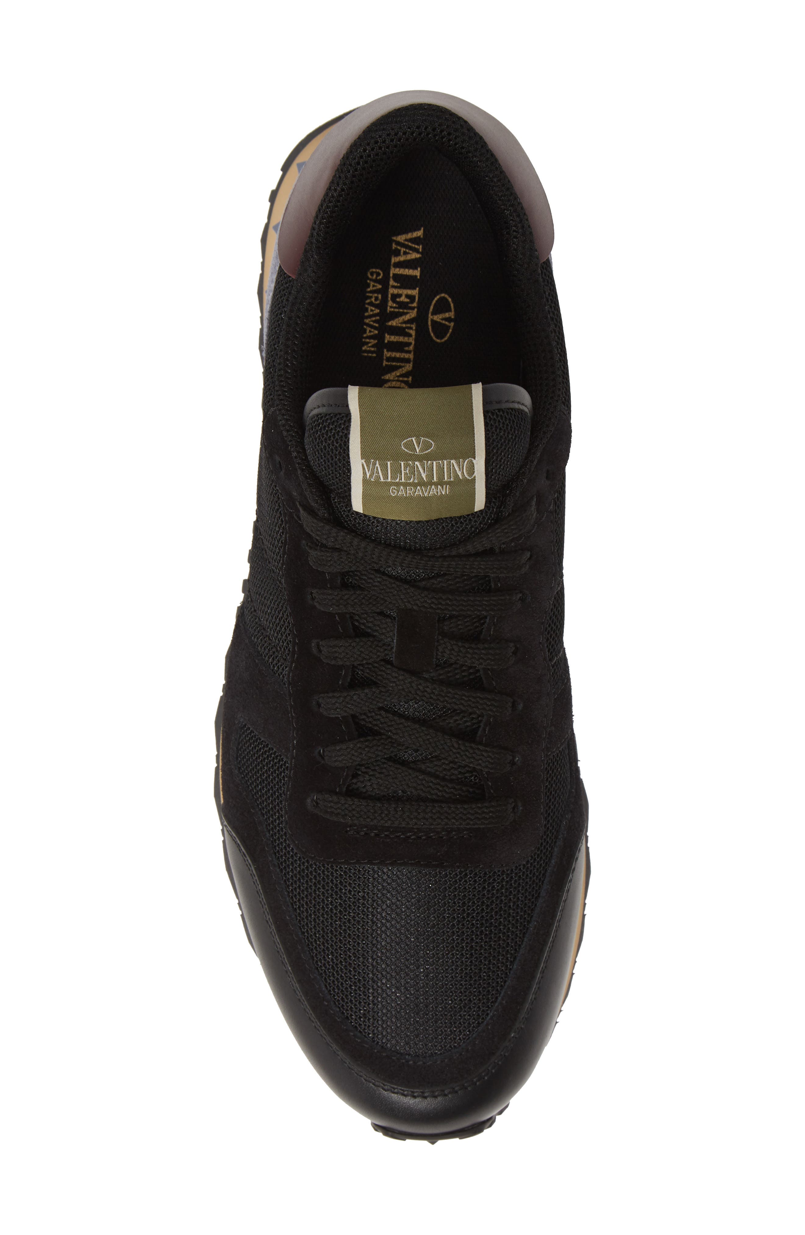 Valentino Garavani Nylon Rockrunner Sneaker, Alternate, color, 