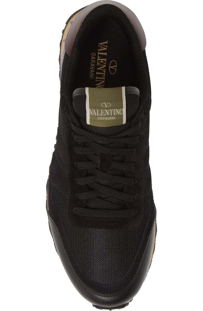 Valentino Garavani Nylon Rockrunner Sneaker, Alternate, color,