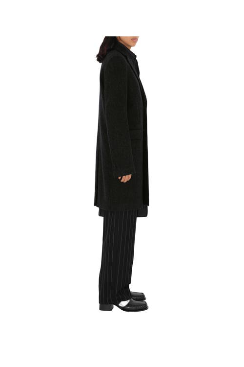 Burberry Wool Tailored Coat In Brisk