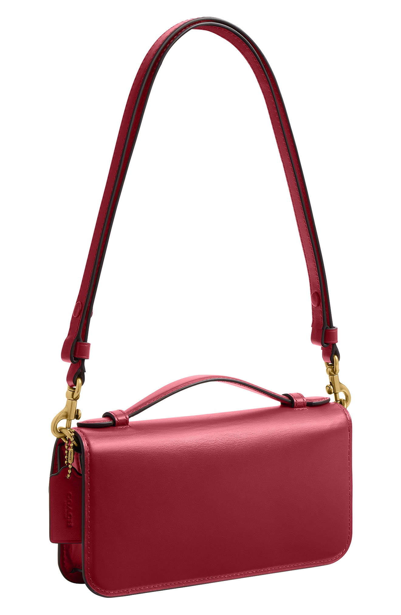 Женские сумки COACH Elora Refined Leather Top Handle Bag — фото 5