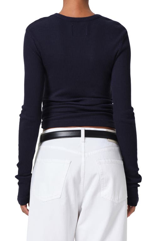 CITIZENS OF HUMANITY CITIZENS OF HUMANITY BINA RIB CREWNECK SWEATER
