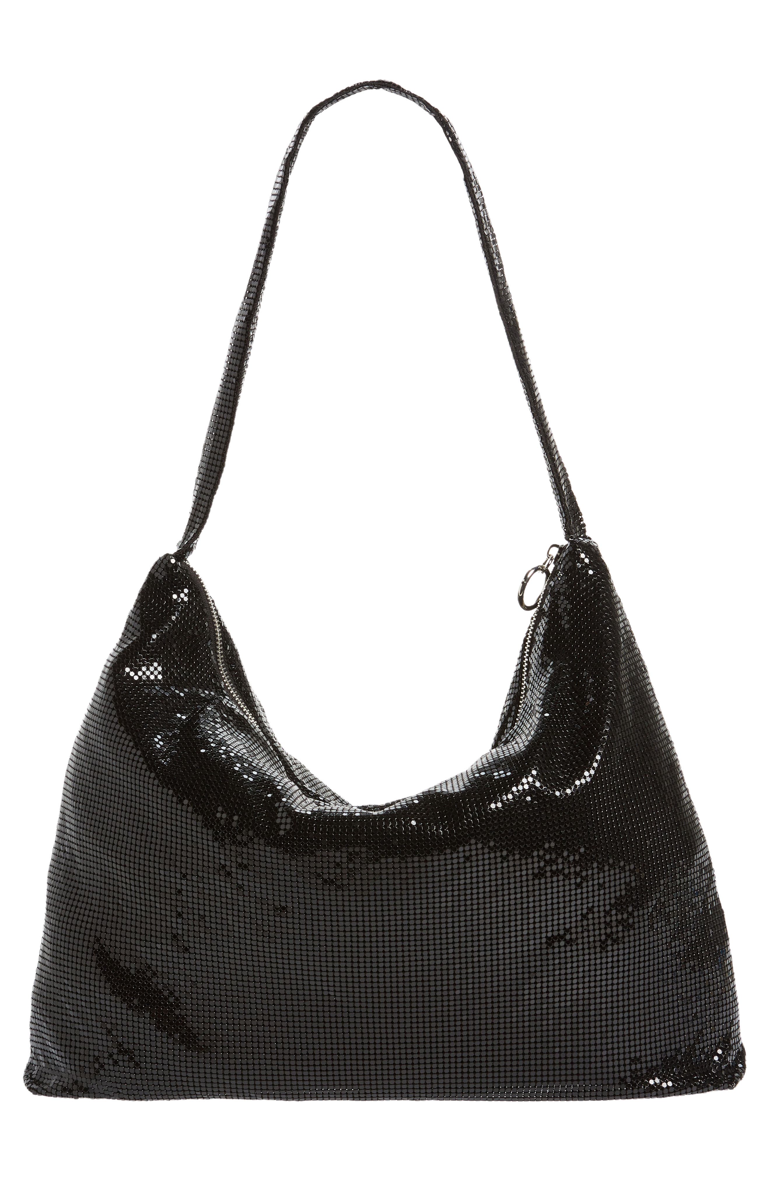 Topshop Deja Hobo Bag, Alternate, color, 