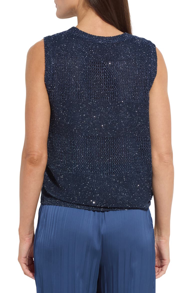 Nicola Sequined Shell, Alternate, color, CAPRI BLUE SEQUINS