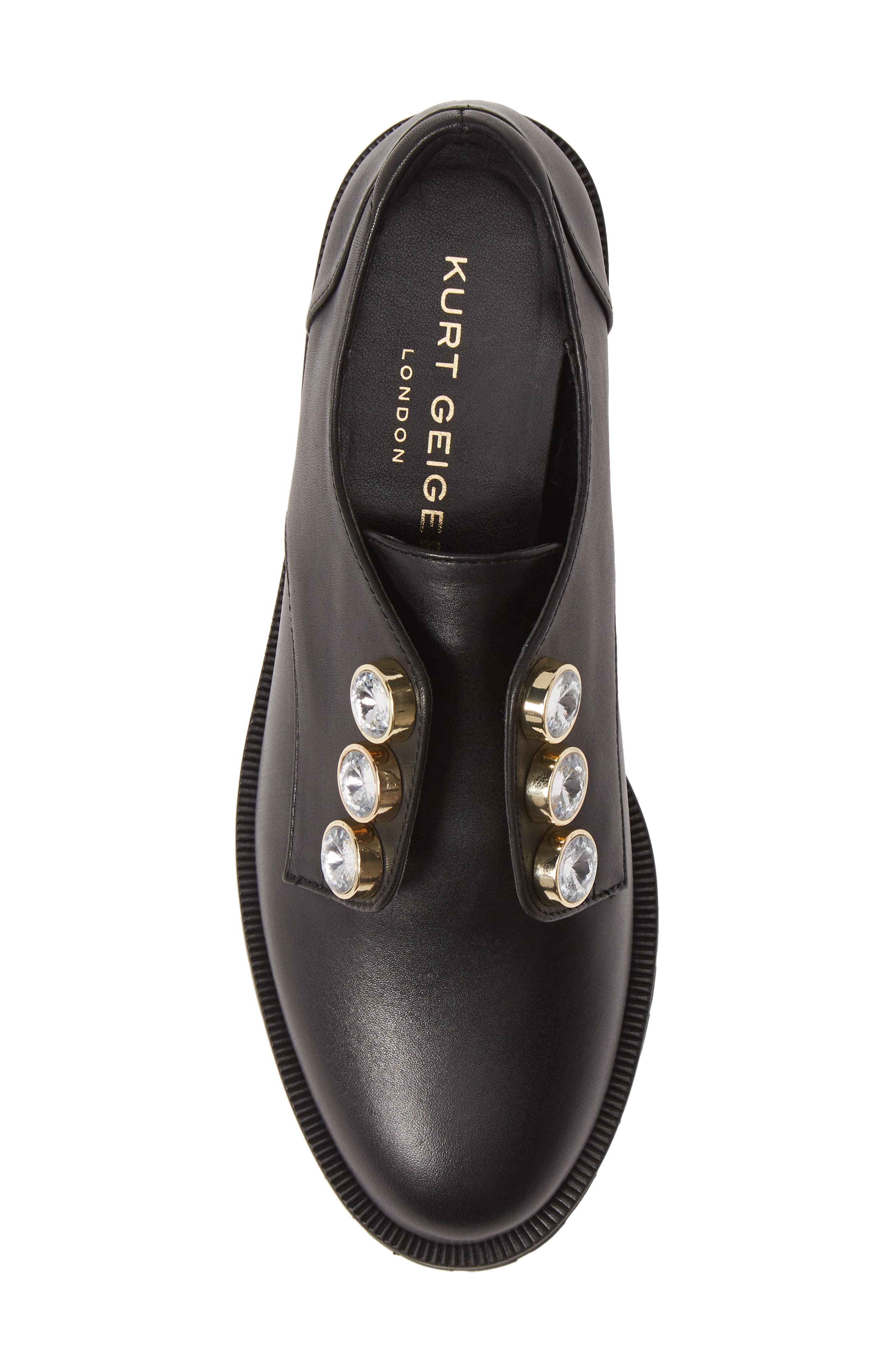 Kurt Geiger London Rina Crystal Embellished Derby, Alternate, color, 
