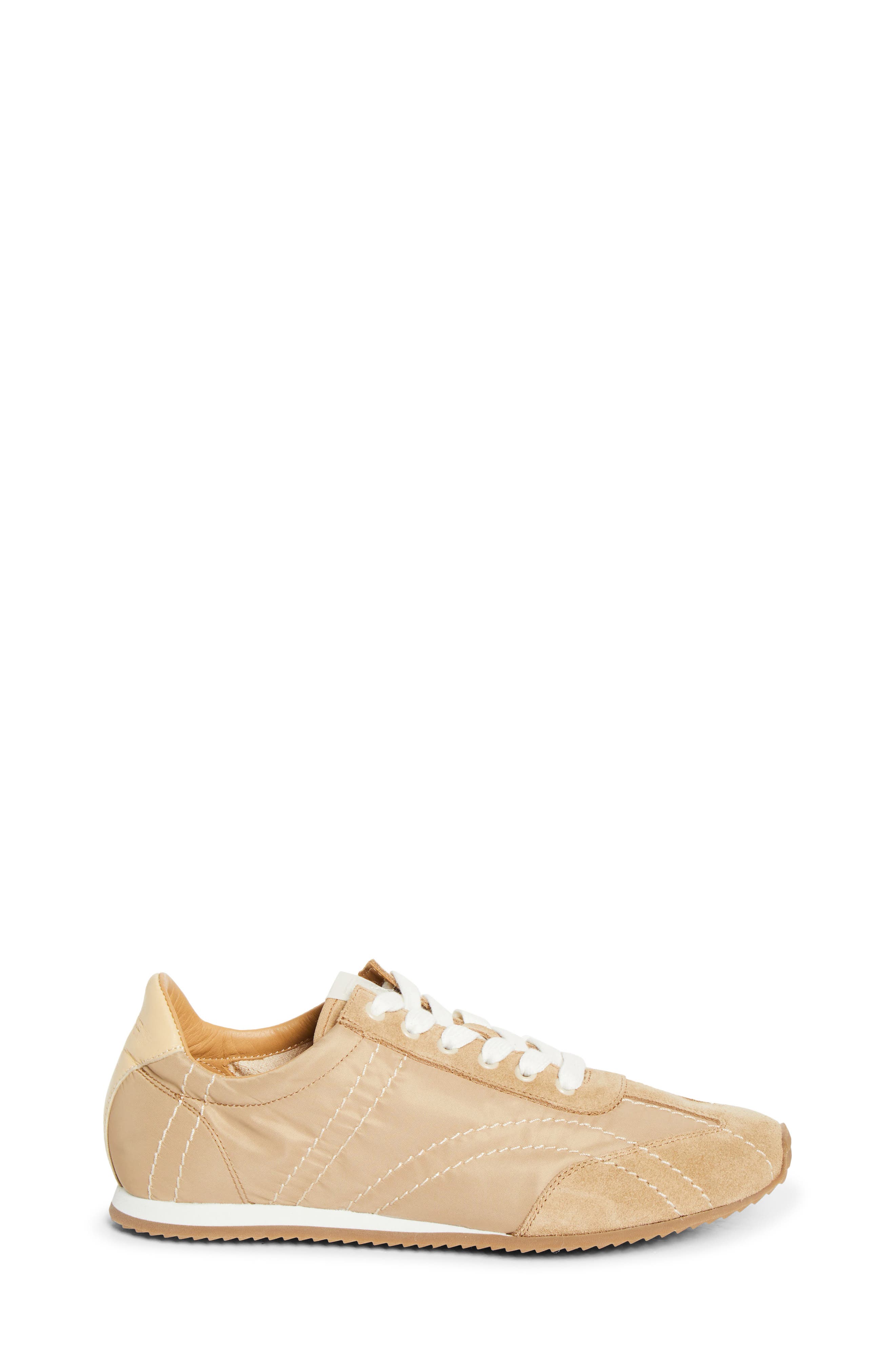 Flex Low Top Sneaker, Alternate, color, DESERT/ BUTTERCUP