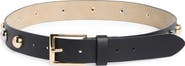 Steve Madden Studded Faux Leather Belt