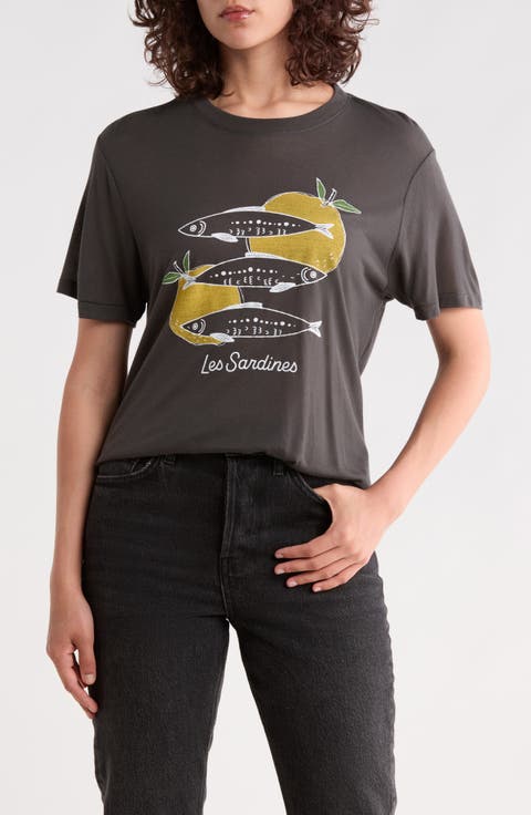 Les Sardines Graphic T-Shirt