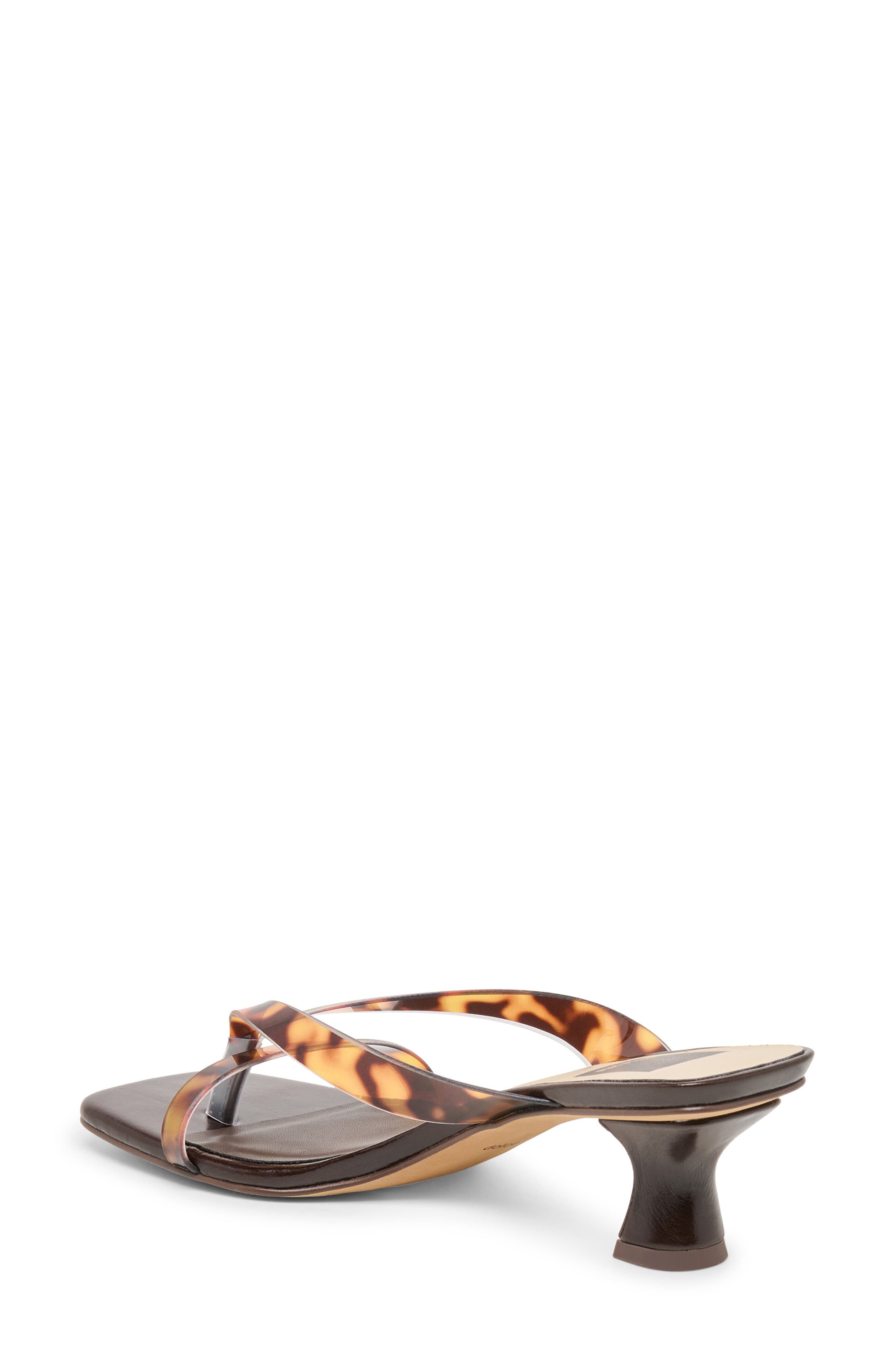 Brevel Vinyl Translucent Strap Sandal, Alternate, color, TORTOISE JELLY