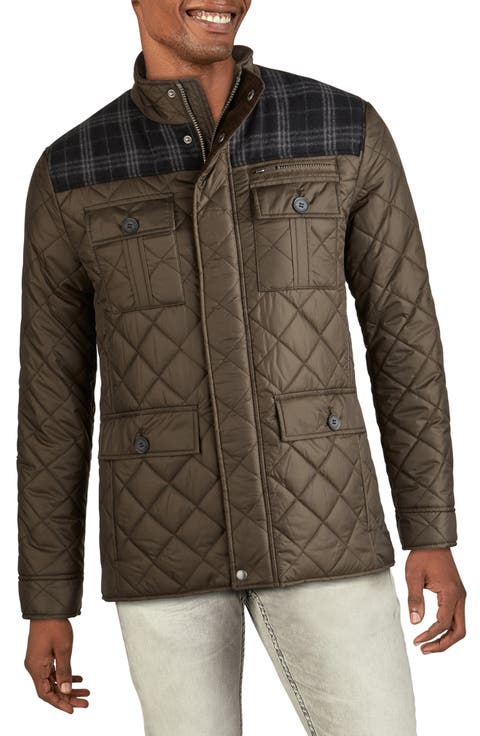 Signature Mixed Media Quilted Jacket