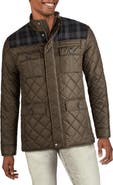Cole Haan Signature Mixed Media Quilted Jacket