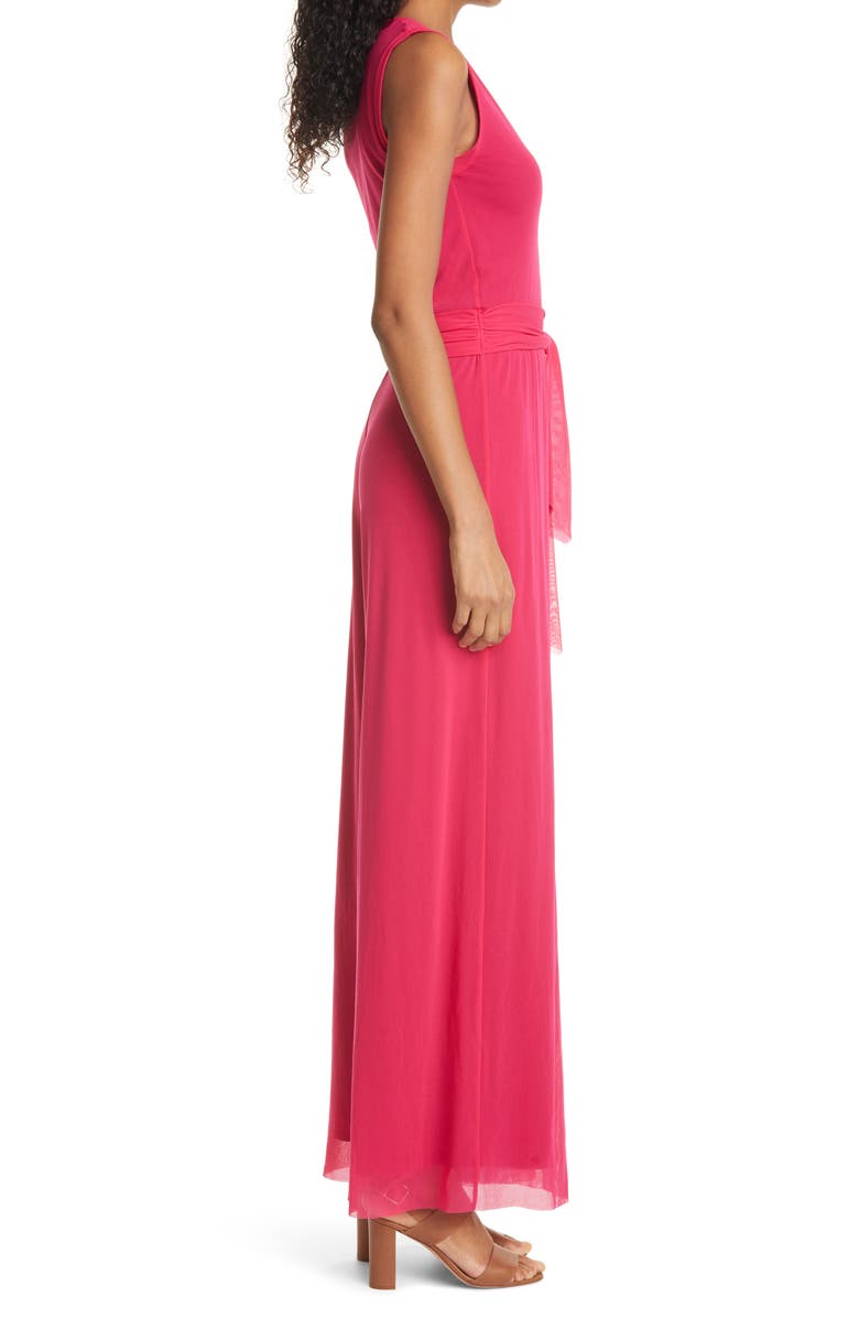 Fuzzi Tuta Wide Leg Jumpsuit, Alternate, color, 
