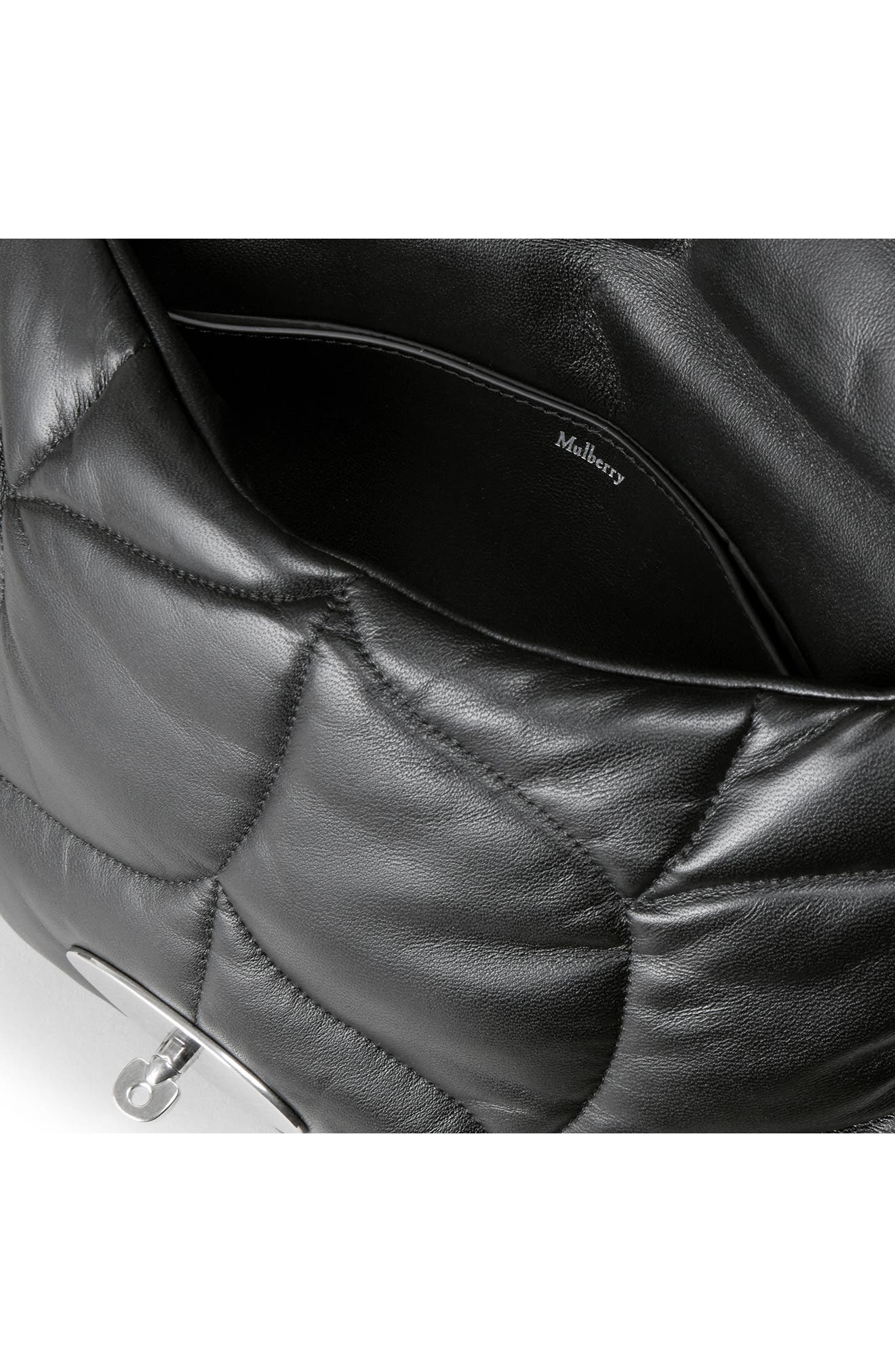 Mulberry Softie Quilted Leather Shoulder Bag, Alternate, color, 