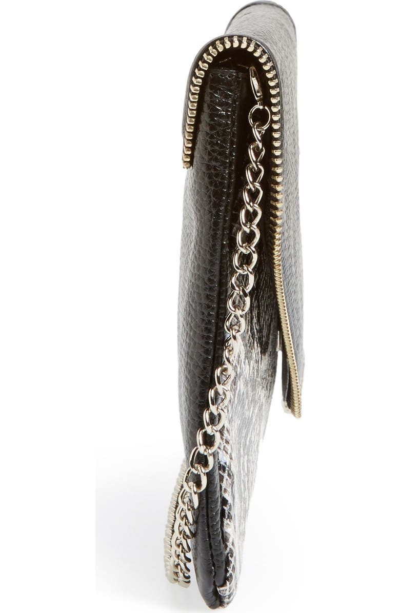 Halogen<sup>®</sup> Leather Envelope Clutch, Alternate, color,