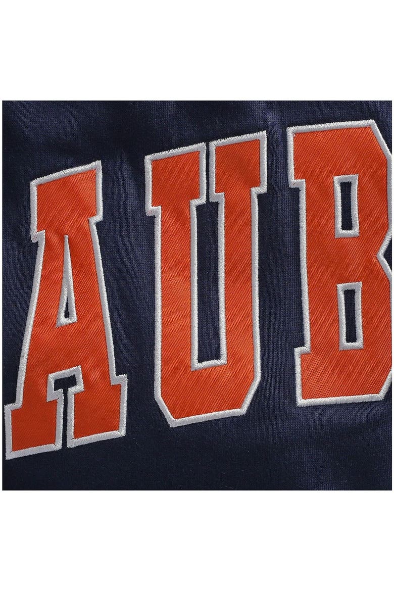 Men's Colosseum Navy Auburn Tigers Big & Tall Full-Zip Hoodie, Alternate, color, Navy