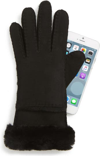 【UGG】Women's Sheepskin Seamed Glove 海外限定 UGG Seamed Sheepskin Tech Gloves | Saks Fifth Avenue