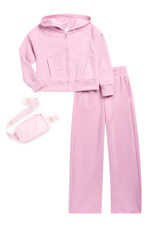 Kids' Softlite Zip Hoodie, Pants & Belt Bag Set (Big Kid)