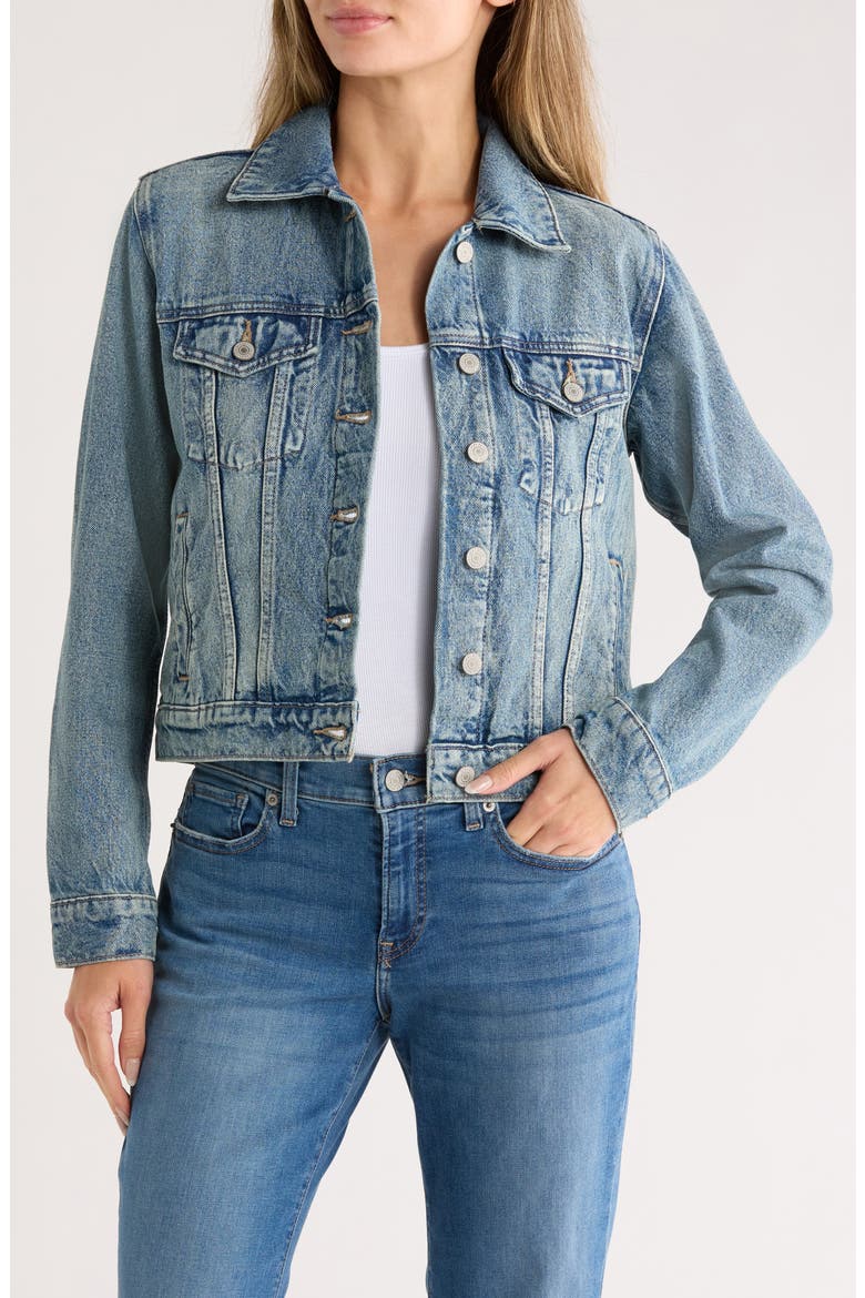 Tomyboy Trucker Jacket, Main, color, INVISIBLE SUNSET