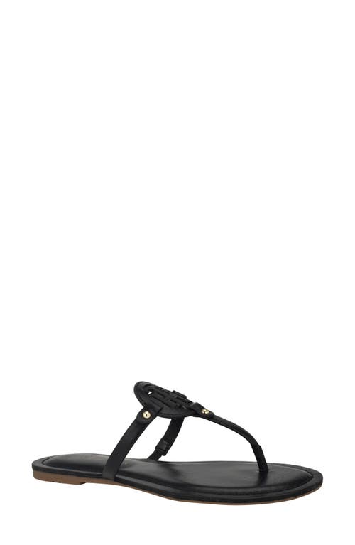 Tommy Hilfiger Litzy Flip Flop In Black