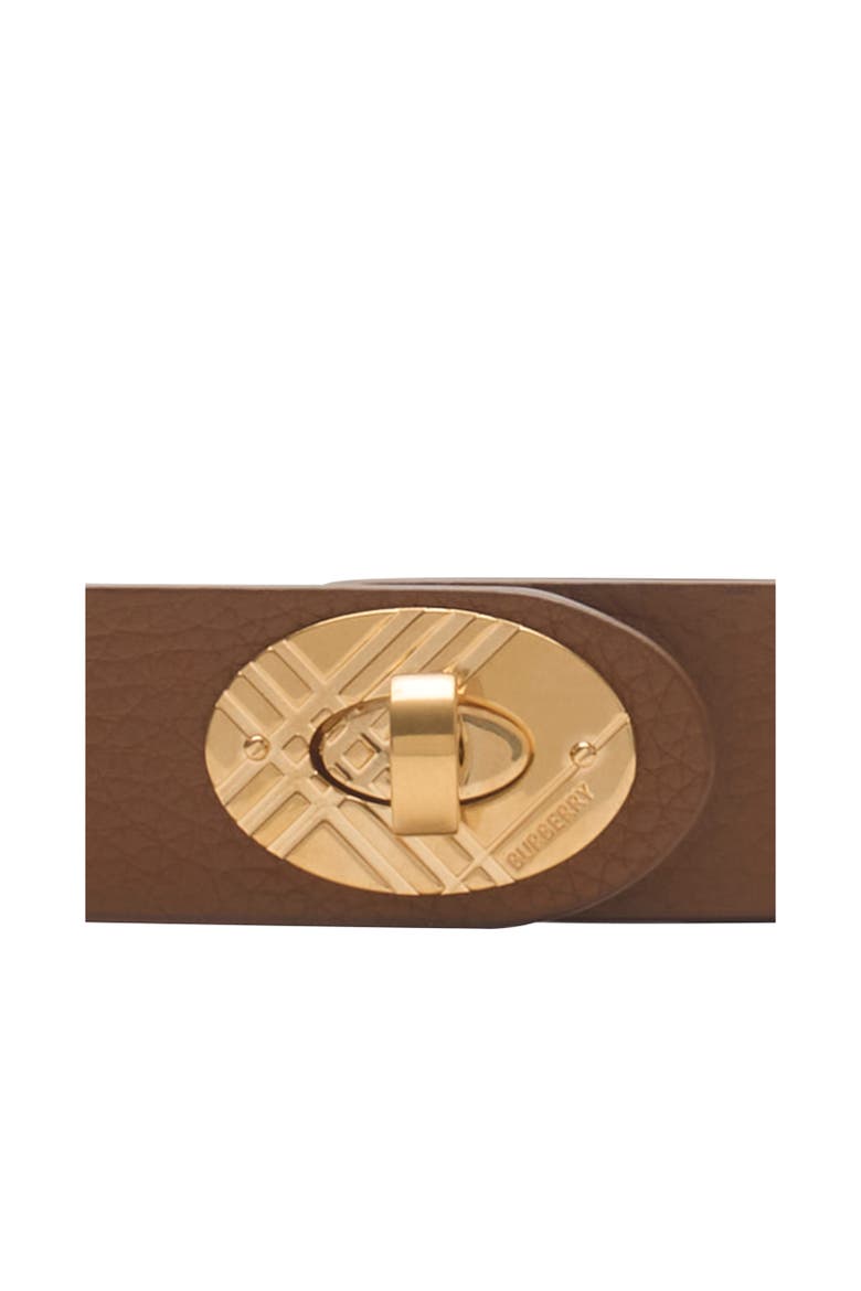 Leather Cotswolds Belt, Alternate, color, Hazel brown/gold
