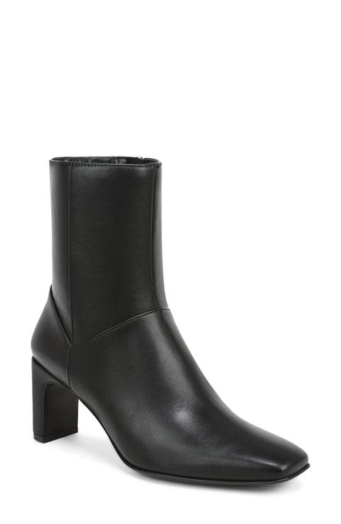 Nona Faux Leather Bootie