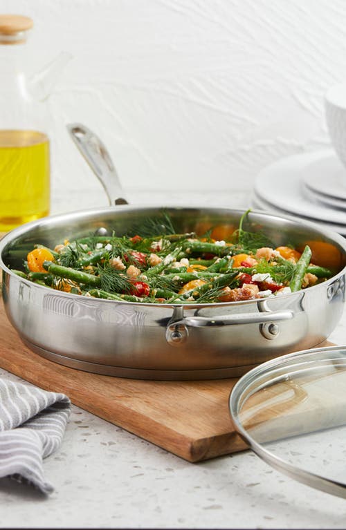 Cuisine::pro ® Iconix® Sauté Pan With Lid 11" In Silver