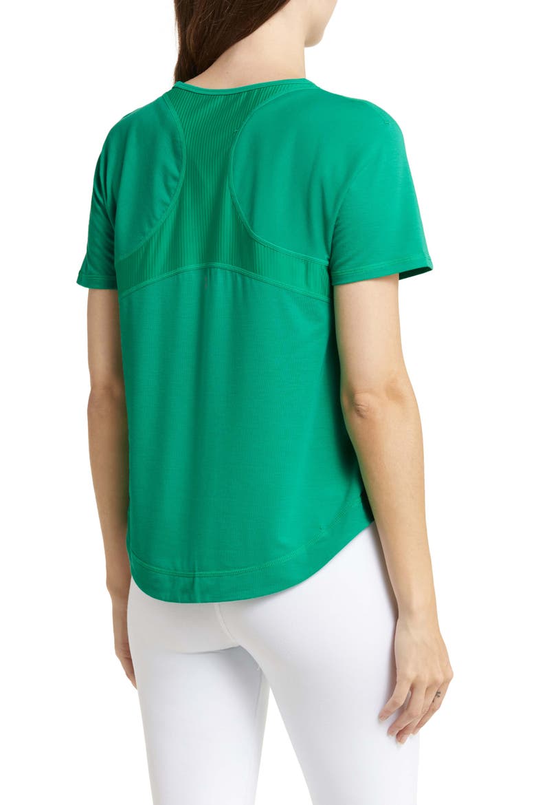 Breathe Easy Run T-Shirt, Alternate, color, VIVID GREEN