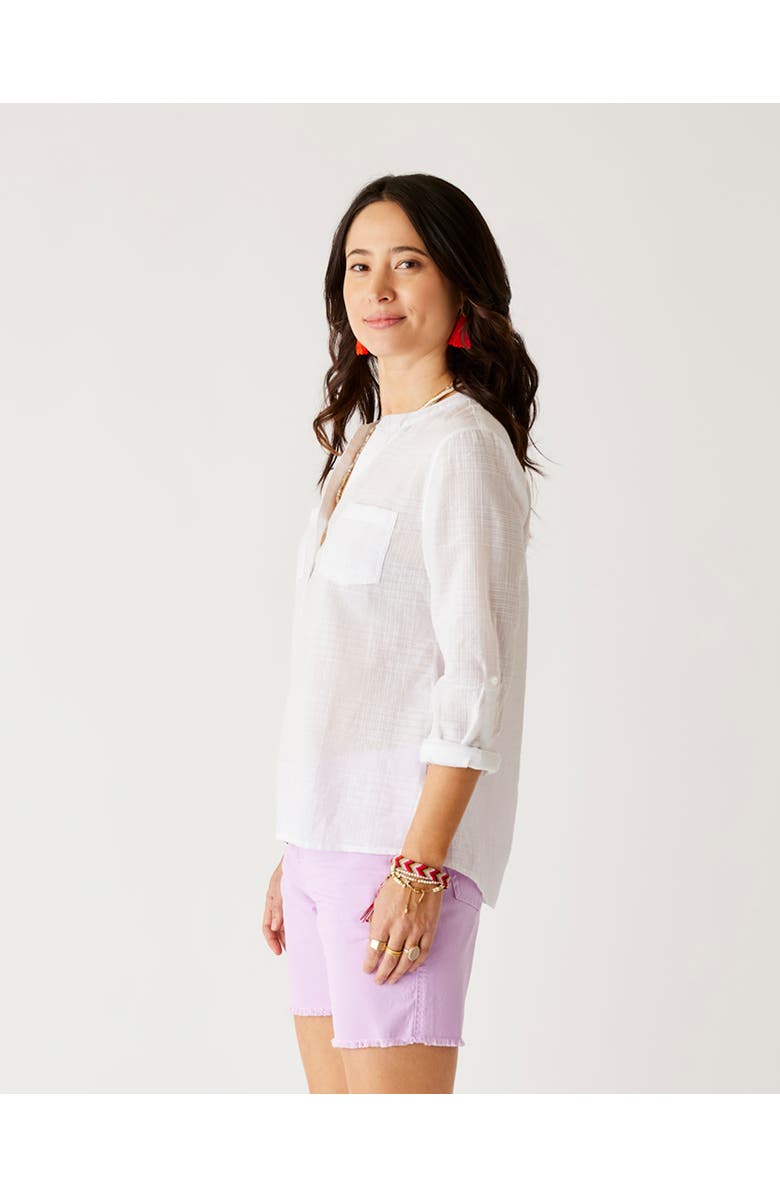 Carve Designs Dylan Textured Shirt, Alternate, color, Cloud