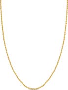 Bony Levy 14k Gold Rope Chain Necklace