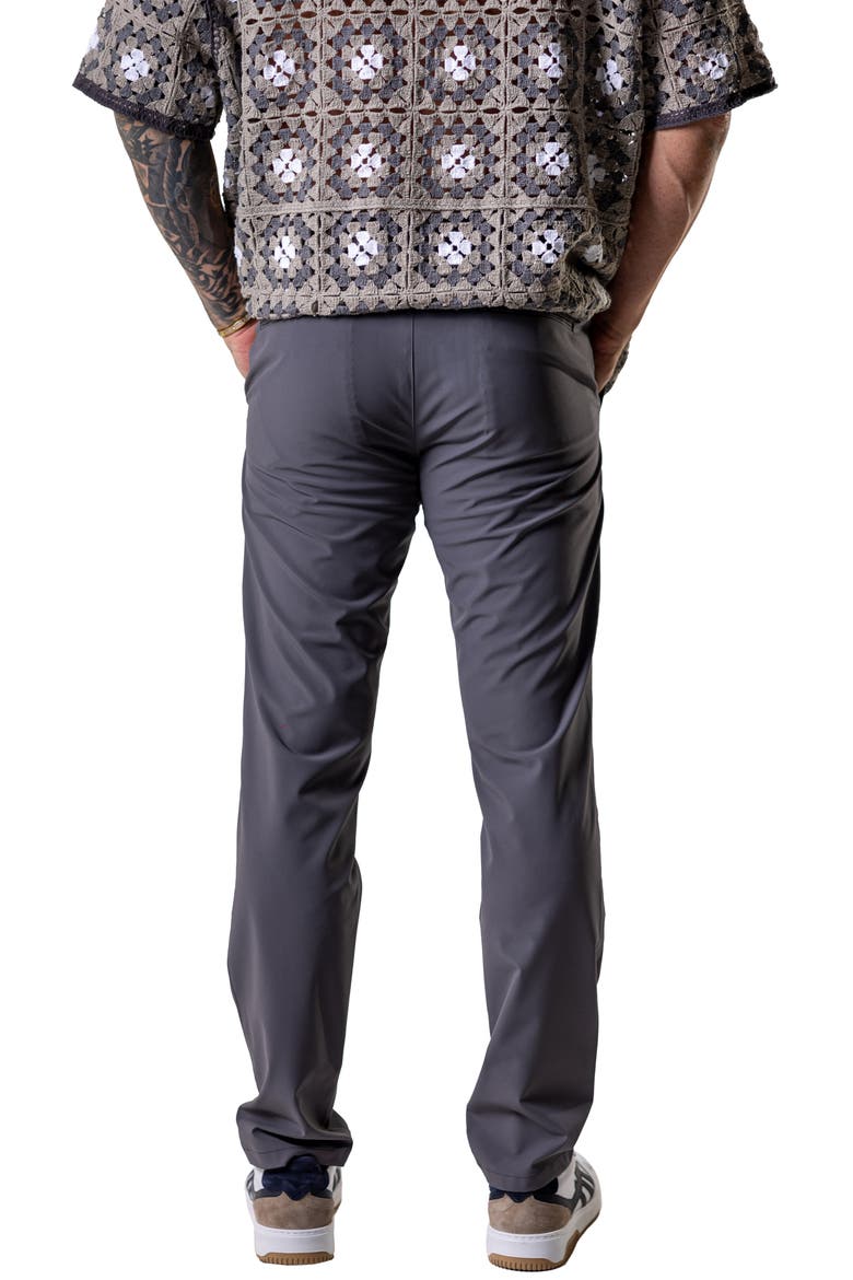 Resistance Solid Grey Drawstring Pants, Alternate, color, GREY