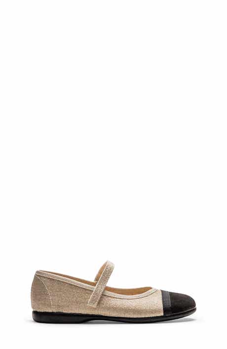 CHILDRENCHIC Emilia Mary Jane Cap Toe Flat