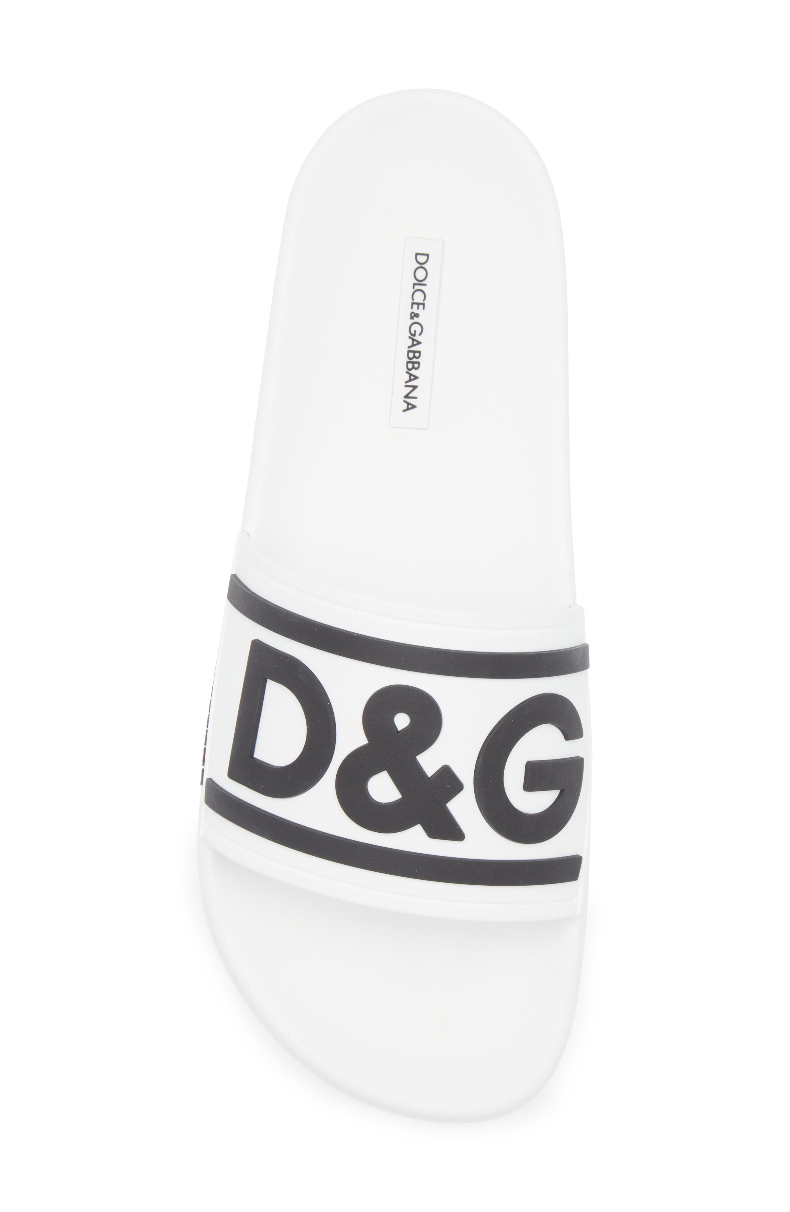 Logo Embossed Sport Slide, Alternate, color, 89697 WHITE/ BLACK