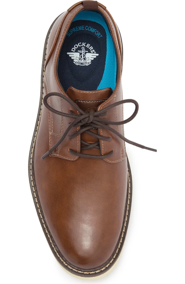 Dockers<sup>®</sup> Easedale Comfort Oxford Derby, Alternate, color, Cognac