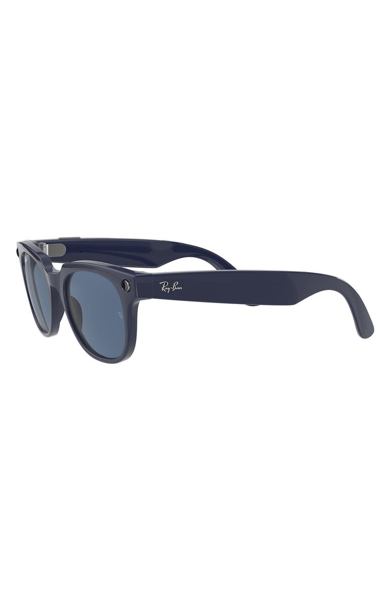 Ray-Ban Stories | Meteor 51mm Polarized Smart Glasses, Alternate, color, 