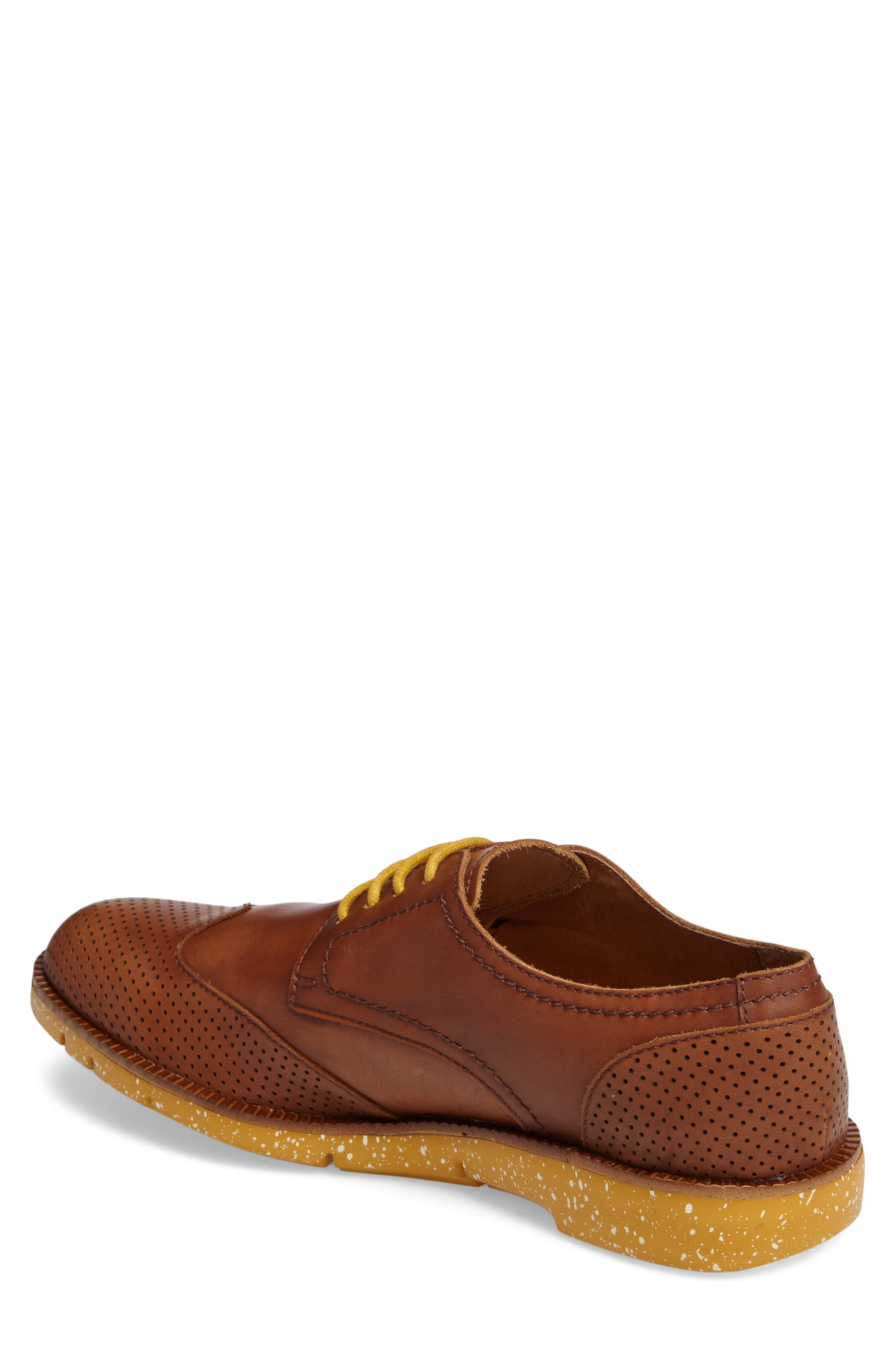 Donald J Pliner 'Edd' Wingtip, Alternate, color, SADDLE LEATHER