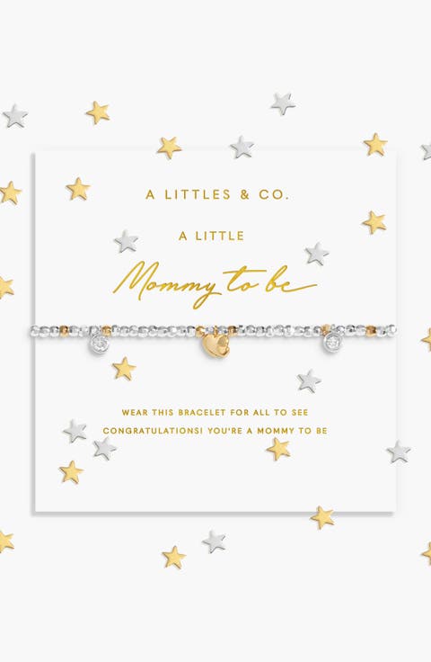 Sparkle Confetti A Little 'Mommy To Be' Bracelet