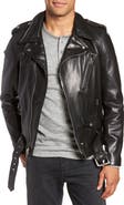Schott NYC '50s Cowhide Leather Moto Jacket