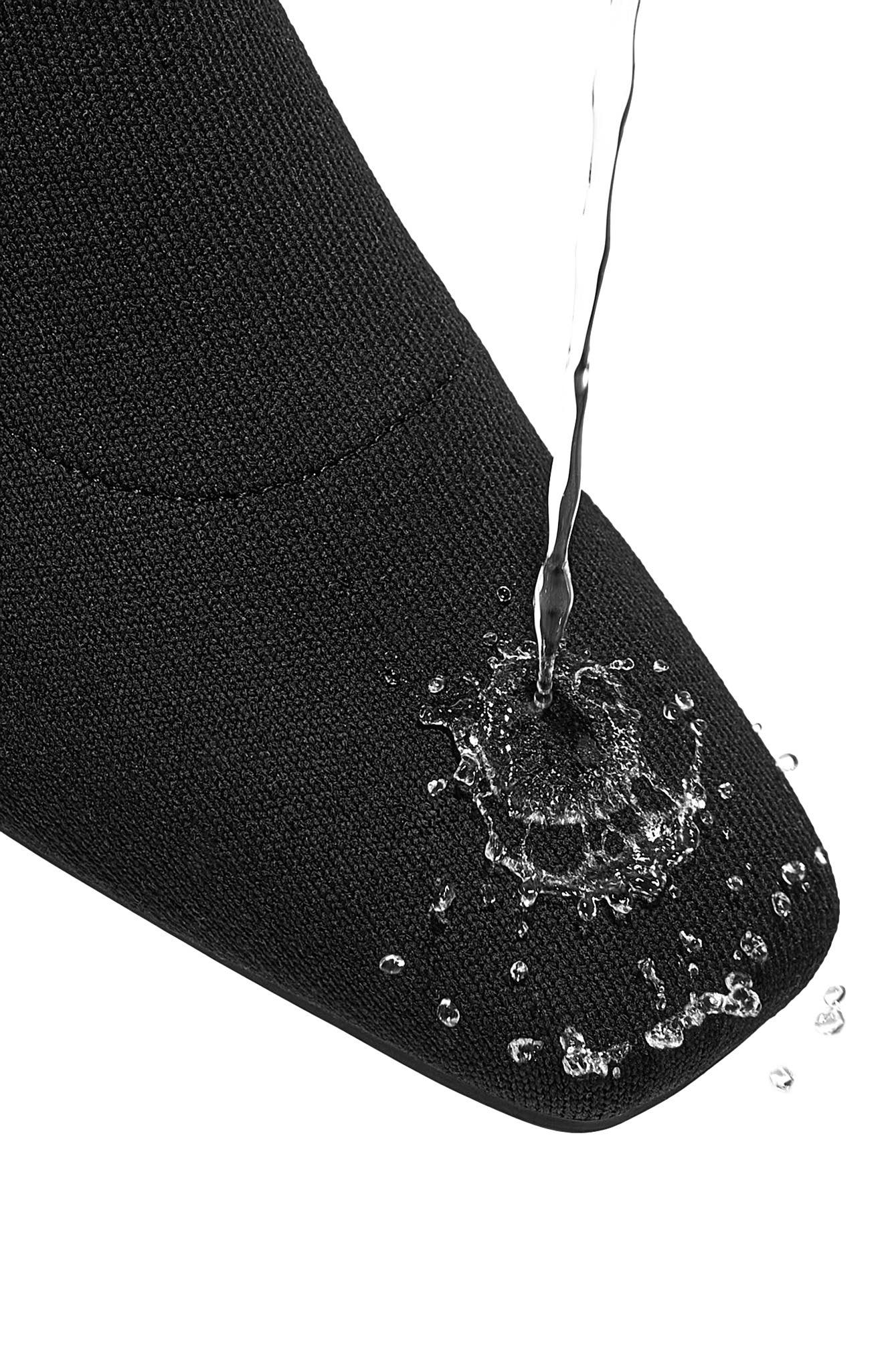 VIVAIA Regina Pro Water-Repellent Heeled Boots, Alternate, color, Black Cream