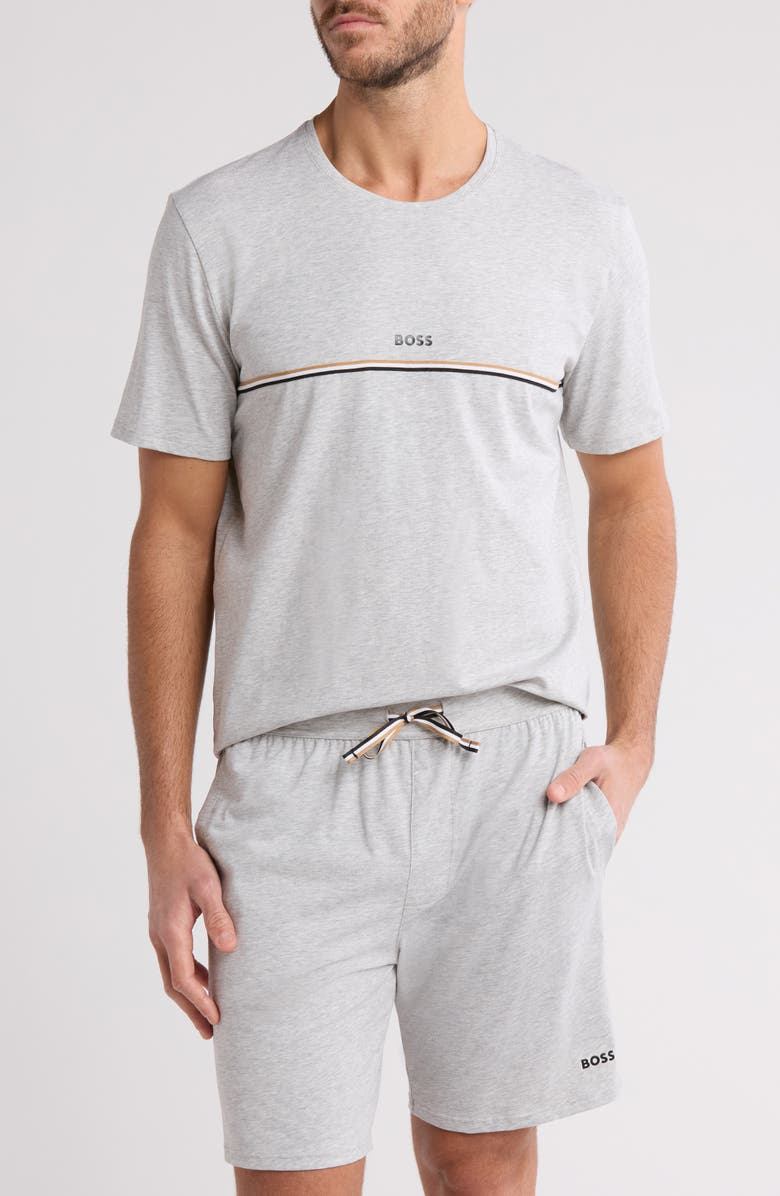 BOSS Unique Stretch Cotton T-Shirt, Main, color, 